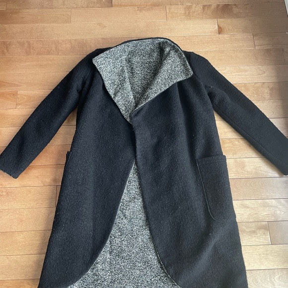 Double-sided wool coat size S/M - Picture 2 of 6